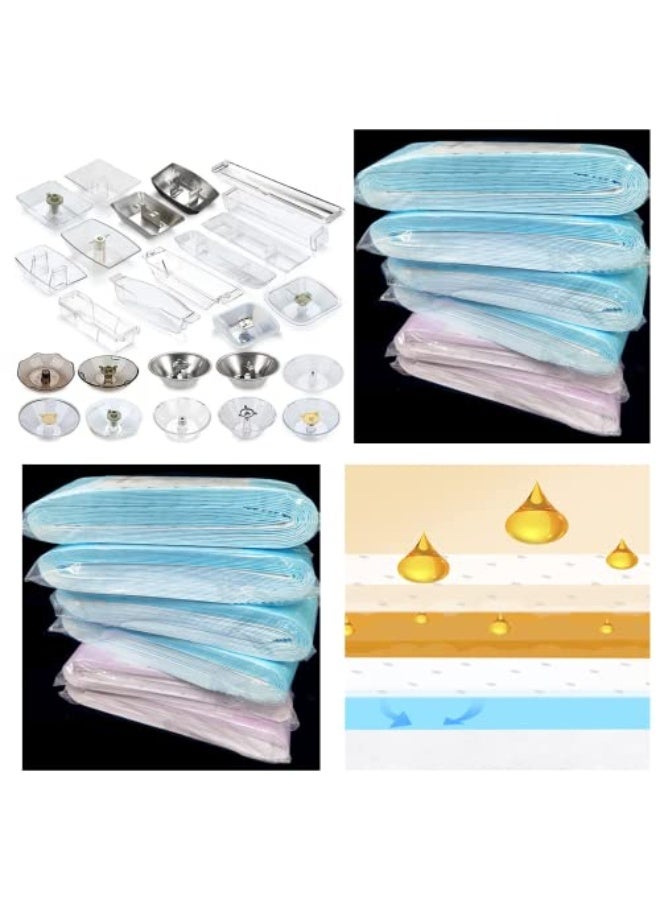 Monda 30-piece pack of oil-absorbing cotton filters for range hoods, disposable grease filter paper, thickened non-woven fabric, with an oil-proof film, customizable to a universal size (90×10cm). - Image 5